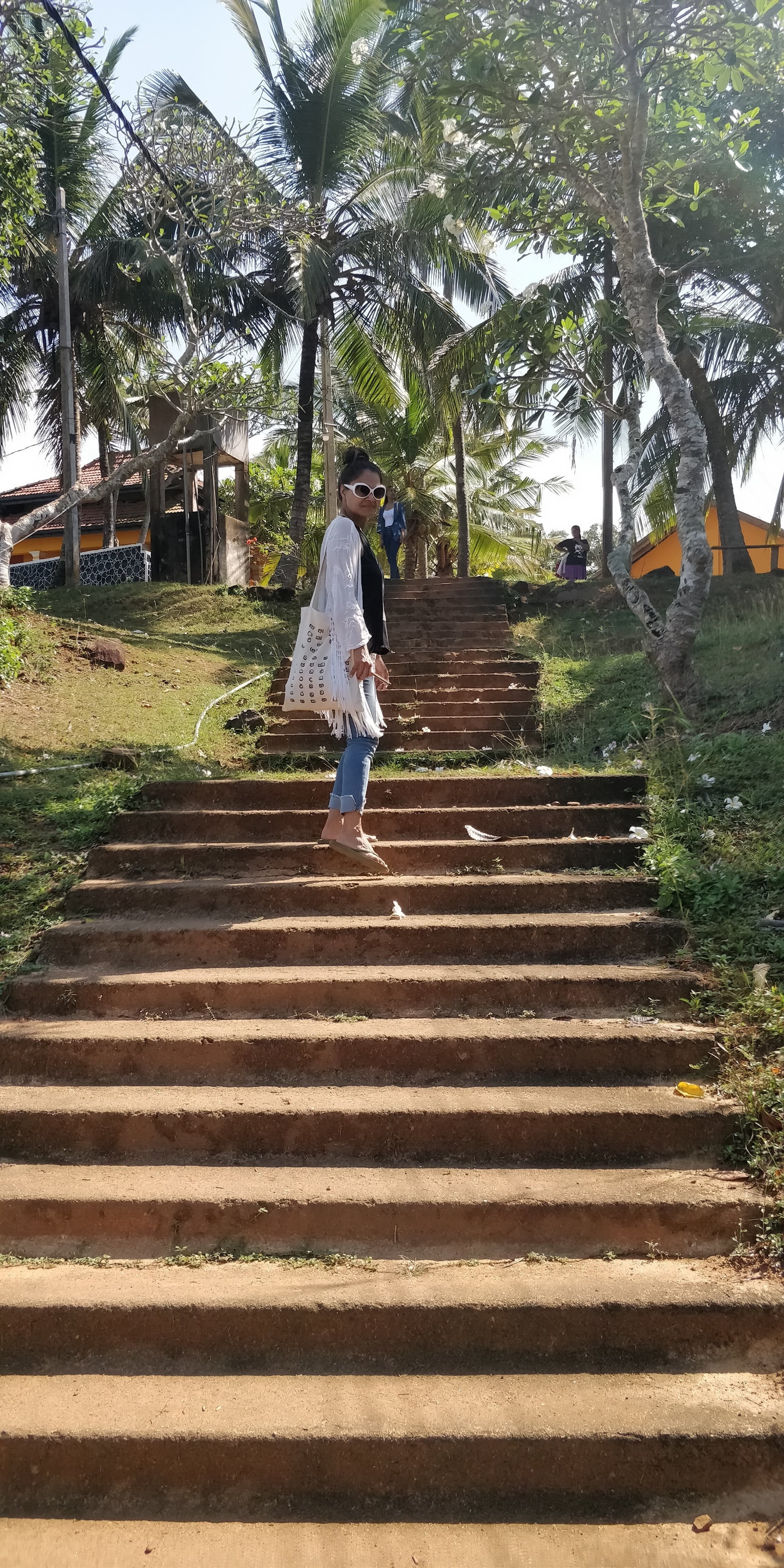 Cover your shoulders and knees when visiting the temples.