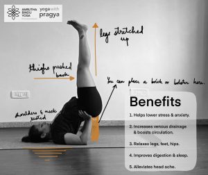 Viparita Karani - The Inverted Pose - yogawithpragya