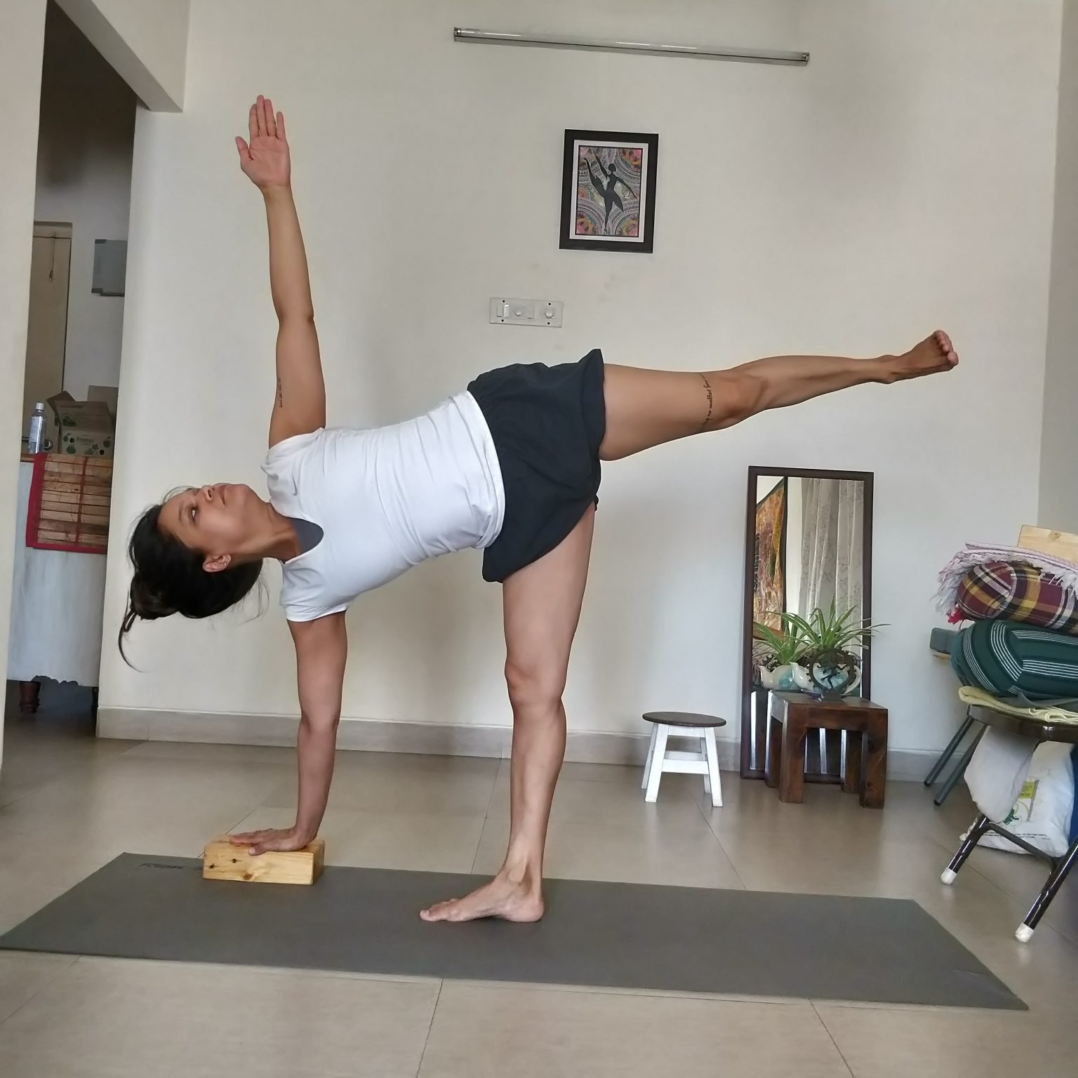 An Exploration of Ardha Chandrasana - yogawithpragya