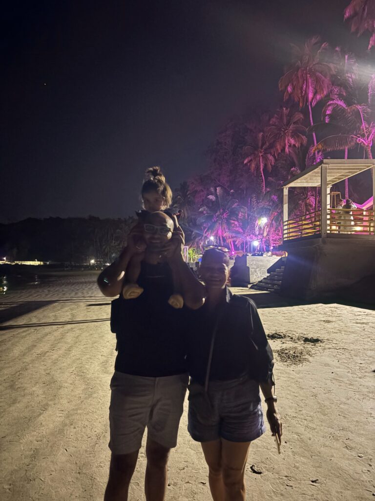 Shopping for souvenirs at Corbyn's Cove.