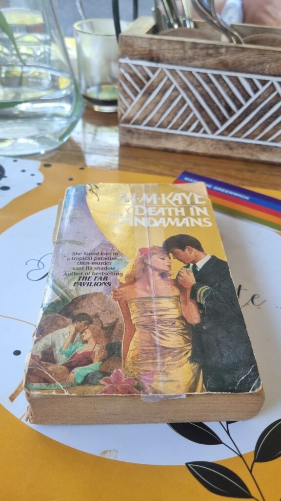 My copy of "Death in the Andamans"